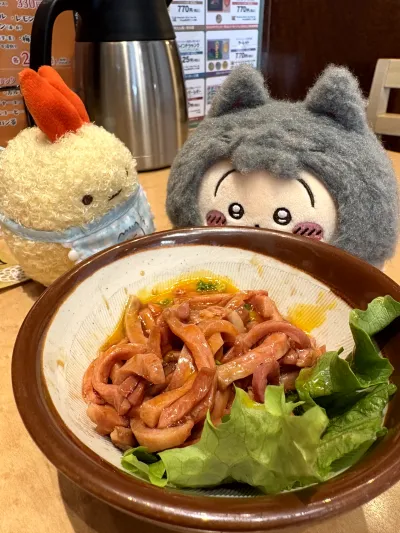乌萨奇&虾虾_看生拌牛舌